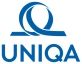 Niebieskie logo UNIQA